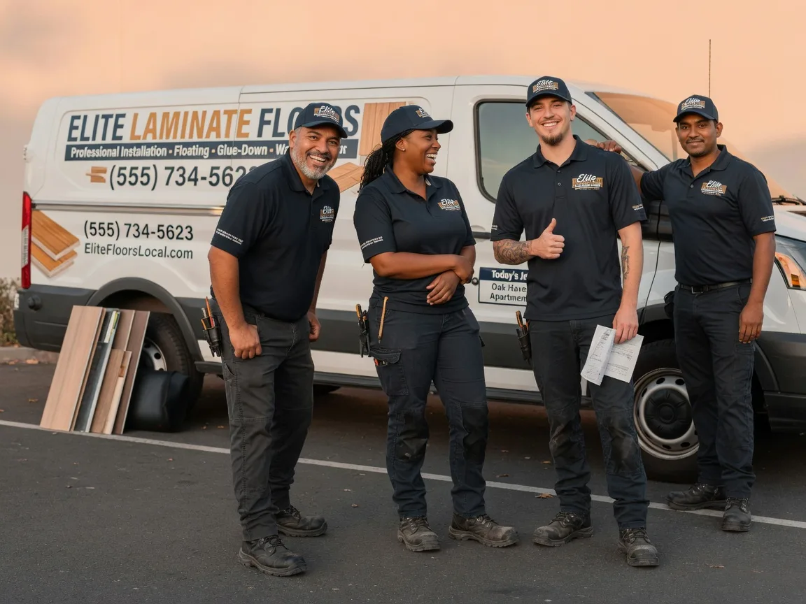 Laminate flooring installation company in West Bend, IA